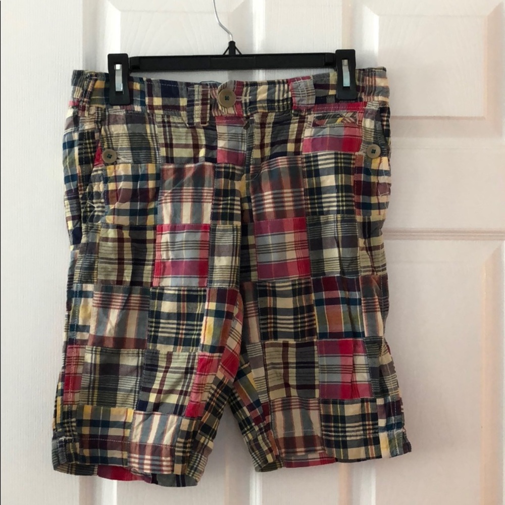 Bermuda madras shorts